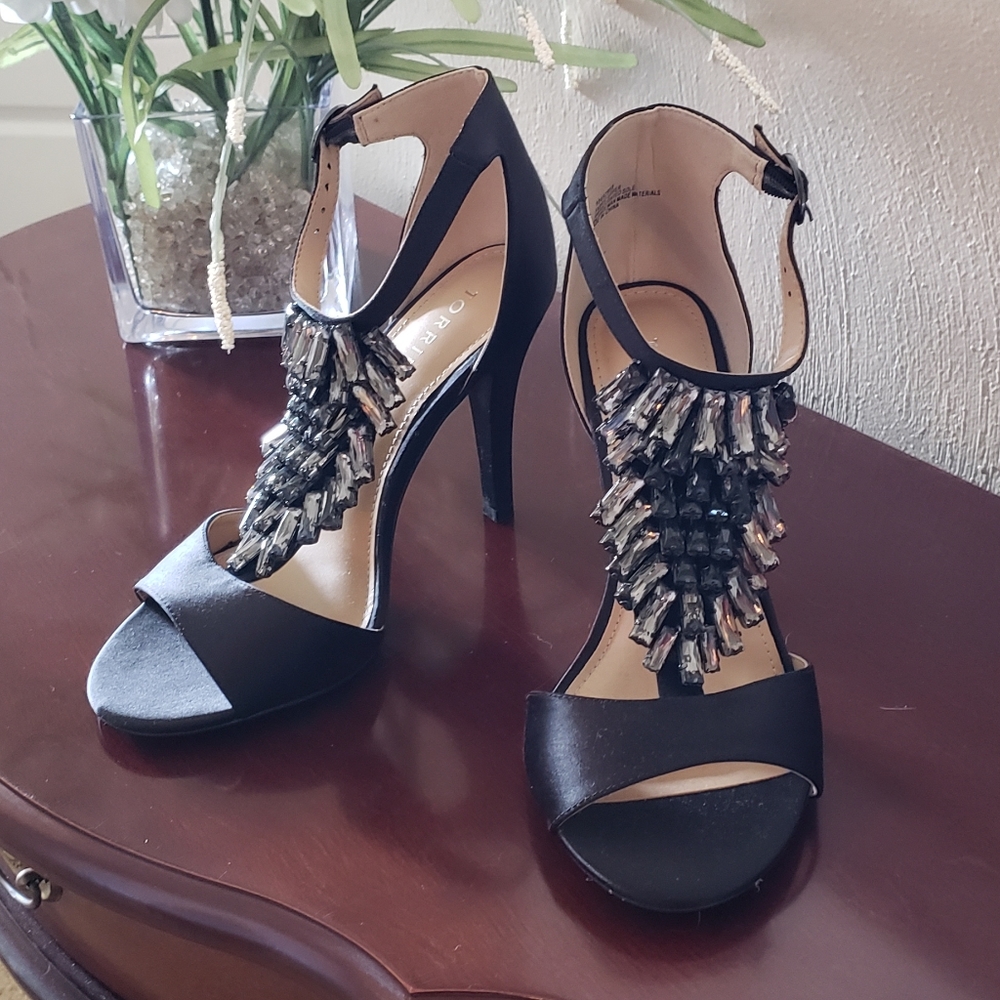 Torrid Multi Gem T-Strap Heels (Wide Width) - Picture 2 of 4